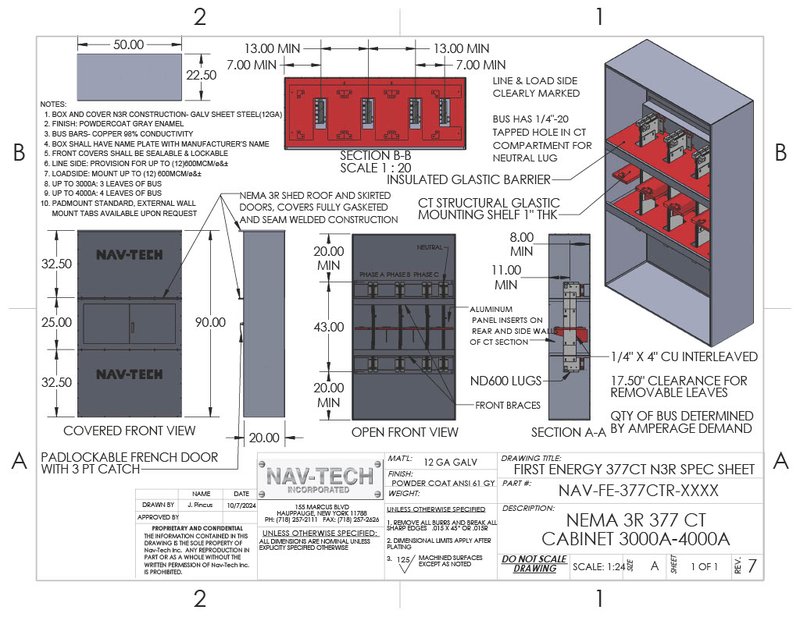 First Energy 377CT drawing